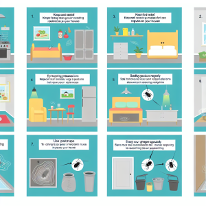Comment empêcher les nuisibles de se reproduire dans votre maison
