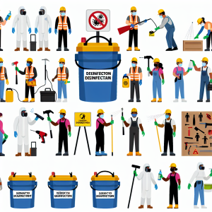 Comment désinfecter un site de construction