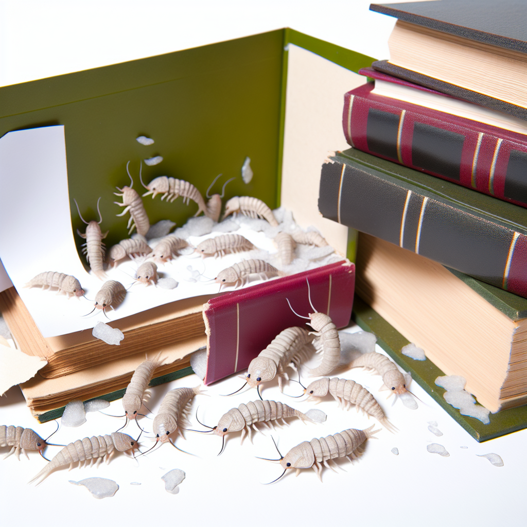 Les dangers des lépismes pour les livres et papiers