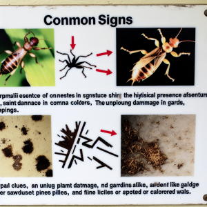 Comment reconnaître les signes d’une infestation d’insectes