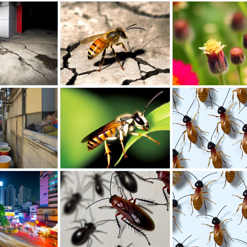 Les insectes les plus prolifiques en milieu urbain