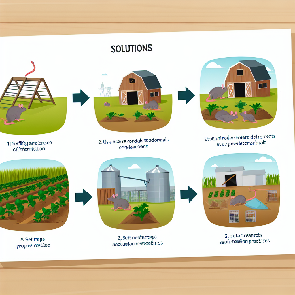 Les solutions pour dératiser les zones agricoles