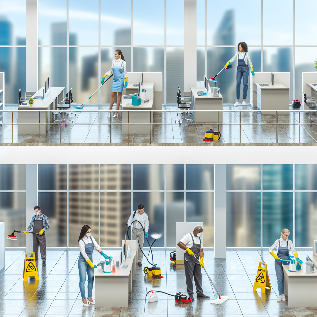 Comment désinfecter un immeuble de bureaux
