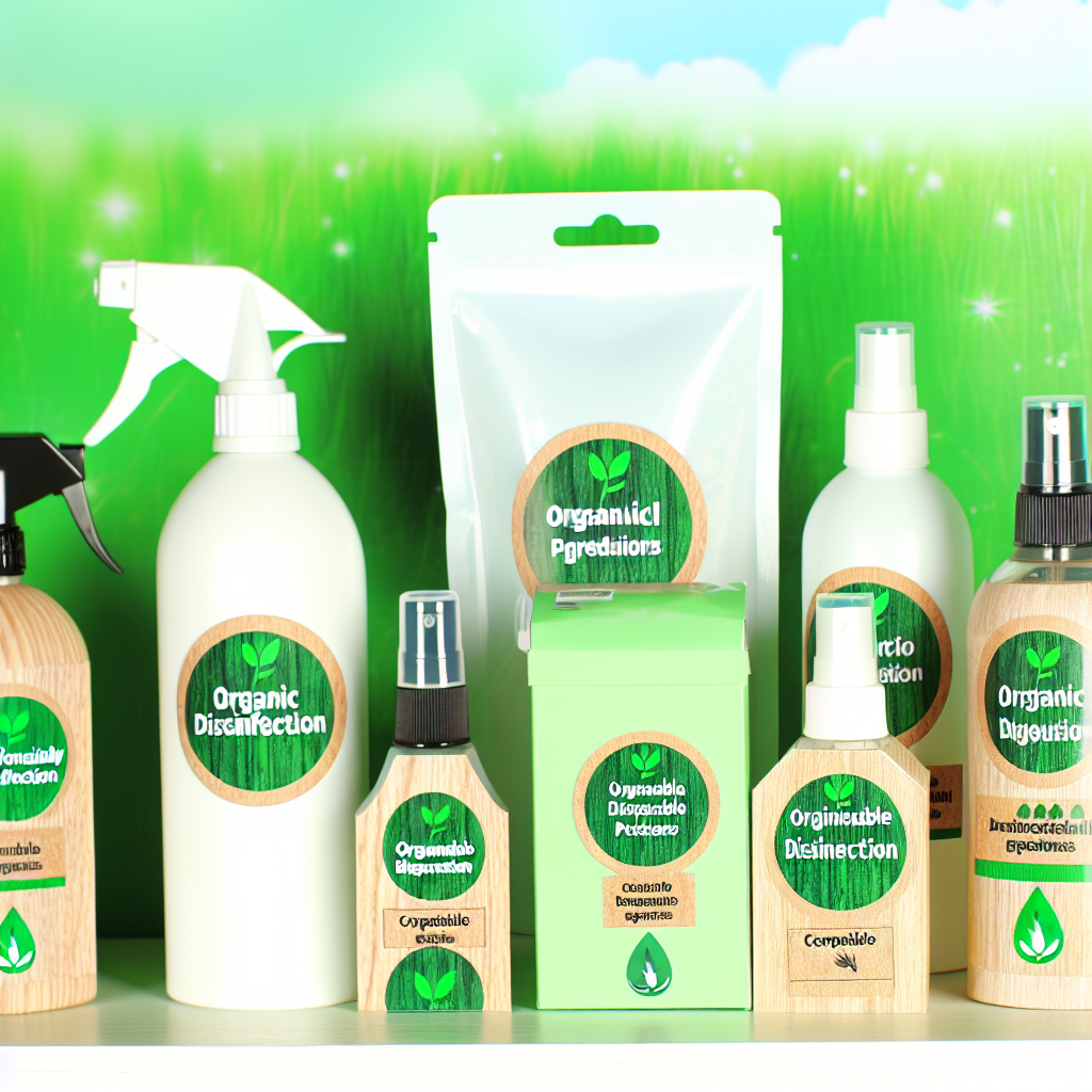 Les produits de désinfection les plus respectueux de l’environnement
