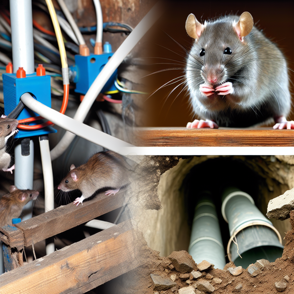 Les effets des rats sur les infrastructures