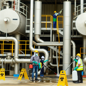 Comment désinfecter un site industriel