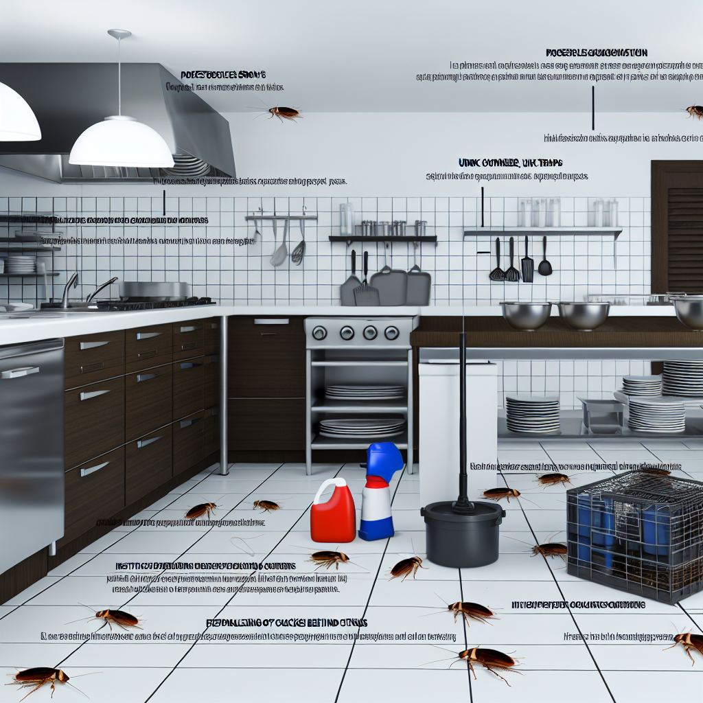 Les meilleurs traitements pour les blattes dans les cuisines professionnelles