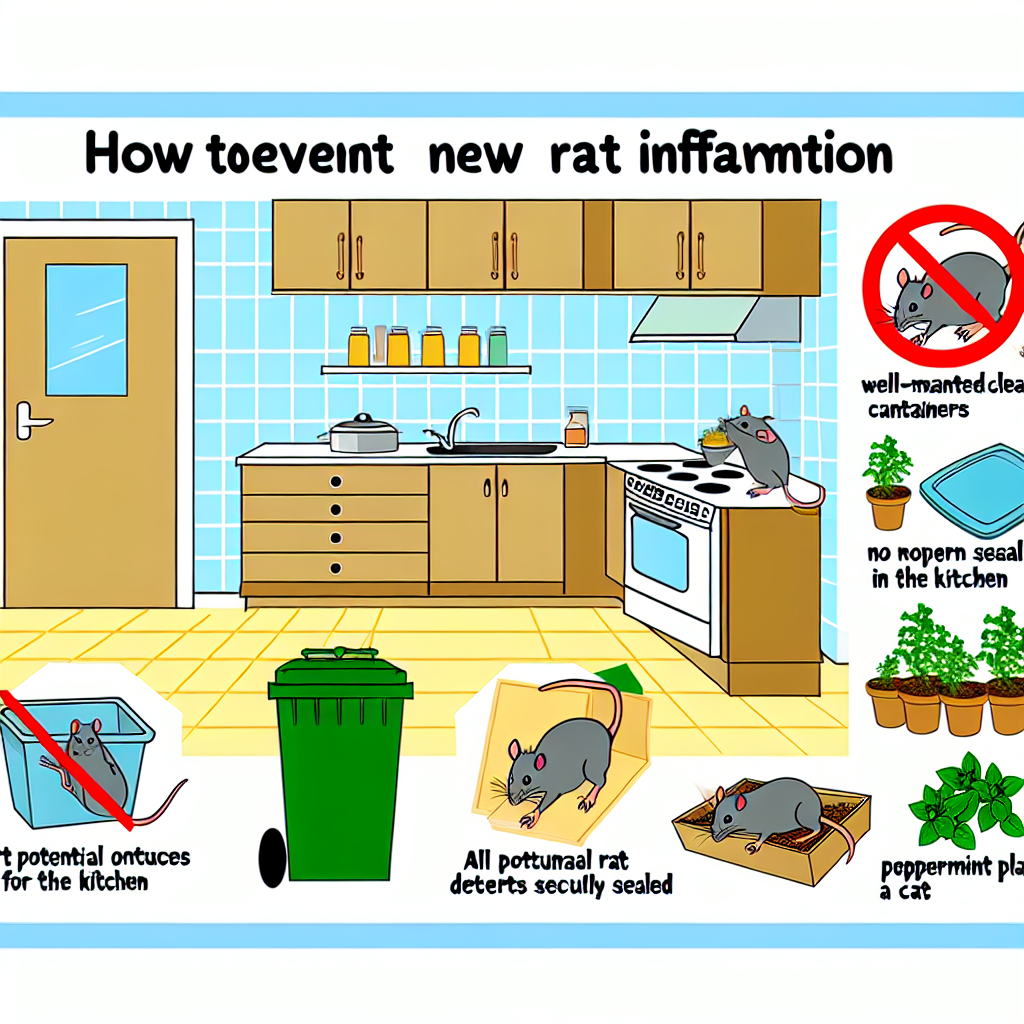 Comment prévenir une nouvelle infestation de rats