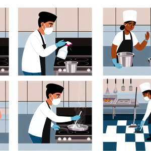 Comment désinfecter une cuisine professionnelle