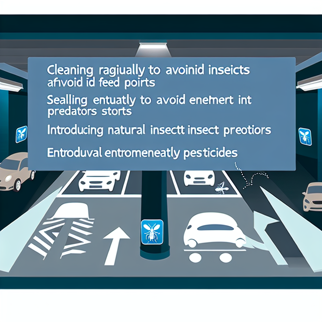 Comment prévenir les insectes dans les parkings souterrains